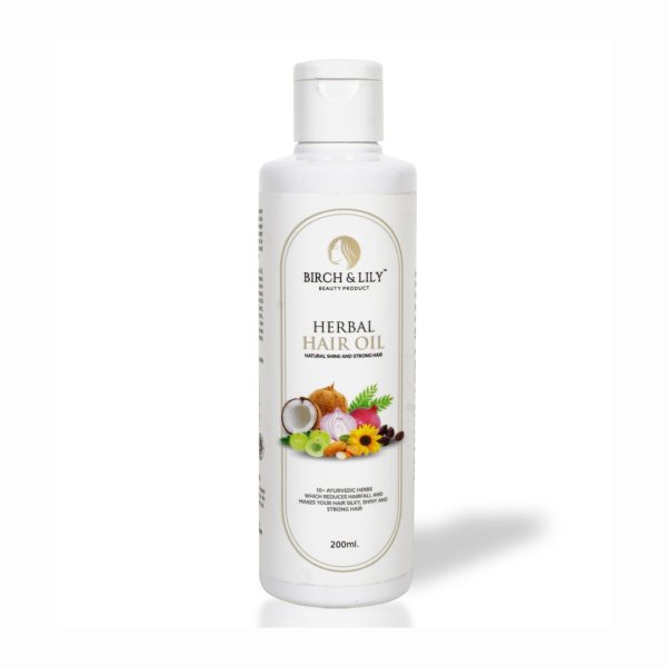 Birch And Lily Herbal Hair Oil 200ml Hair Care