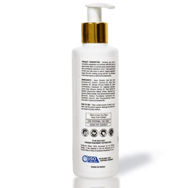 Birch And Lily Peach Body Lotion  200ml  PACK OF 2  Creams And Moisturizers