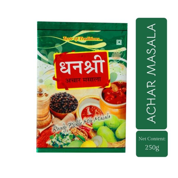 Dhanshree Achar Masala 250g Ready To Mix 