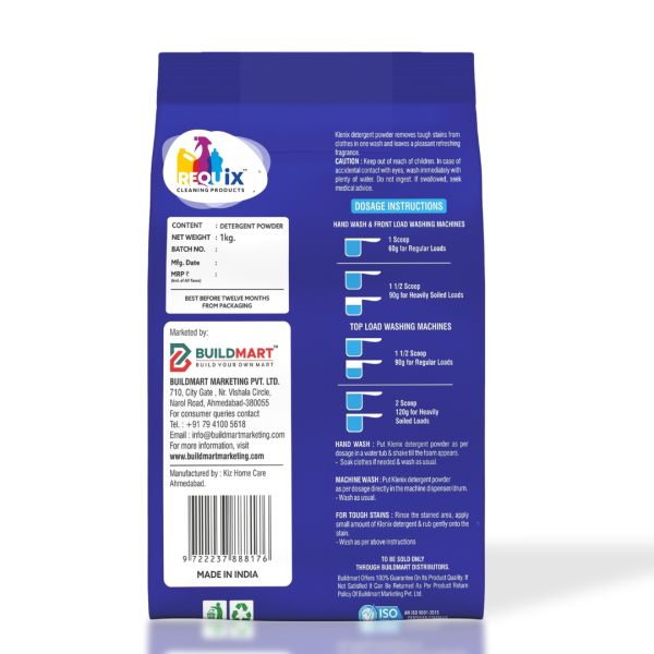Requix Detergent Powder  1 Kg  Detergents