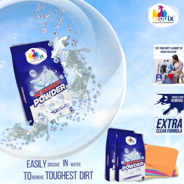 Requix Detergent Powder  1 Kg  Detergents