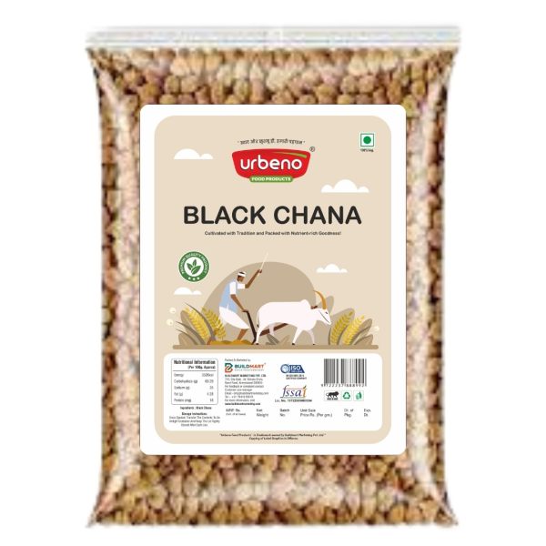 Urbeno Black Chana 500g Dals, Cereals And Pulses