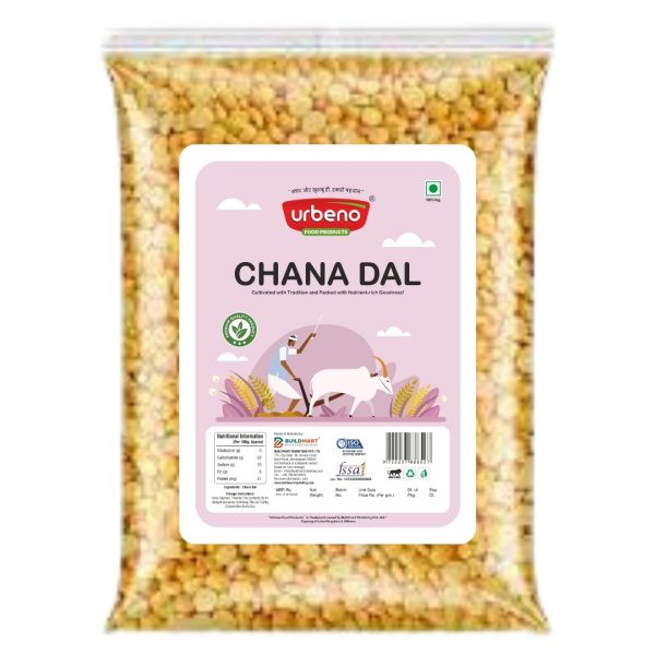 Urbeno Chana Dal 500g Dals, Cereals And Pulses