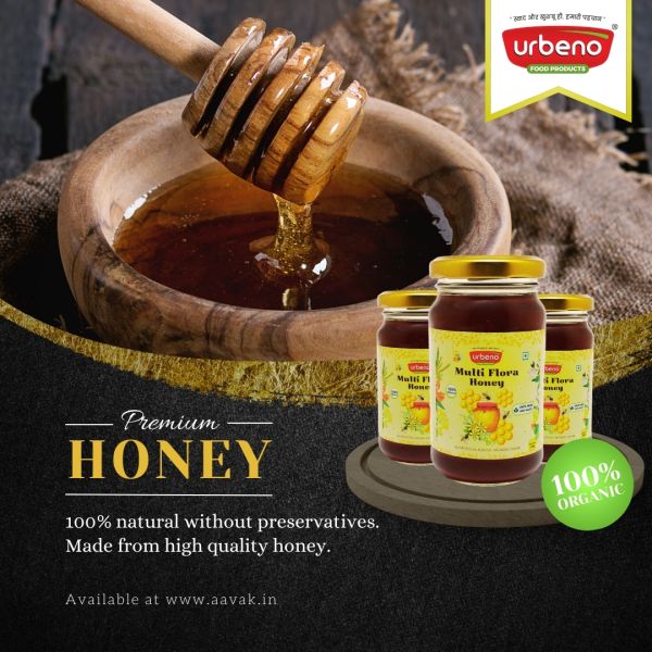 Urbeno Multi Flora Honey 250g Honey