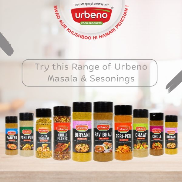 Urbeno Pav Bhaji Masala  60g  Ready To Mix 