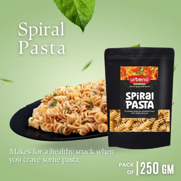 Urbeno Spiral Pasta  250g  Snacks And Fryums