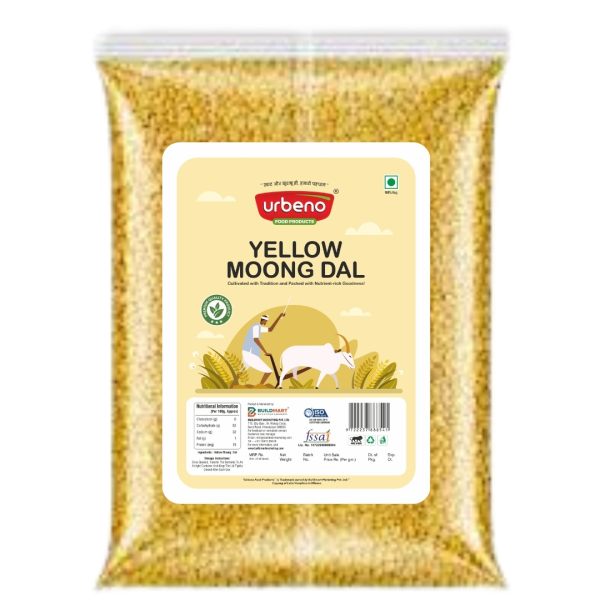 Urbeno Yellow Moong Dal 500g Dals, Cereals And Pulses