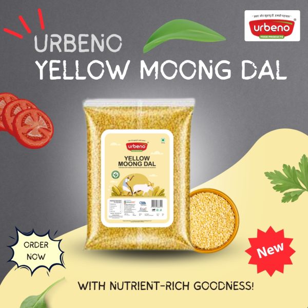 Urbeno Yellow Moong Dal 500g Dals, Cereals And Pulses
