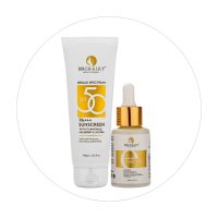 Serum And Sunscreen